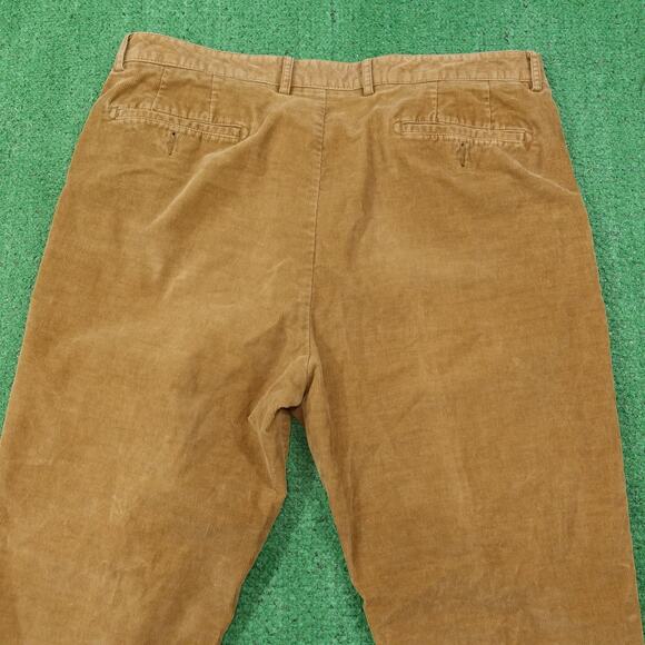DANIEL CREMIEUX NEWPORT BROWN CORDUROY PANTS MENS SIZE 38X30 - Picture 5 of 8